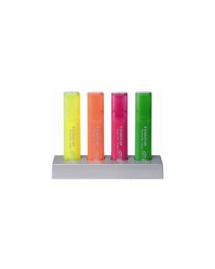 Staedtler Textsurfer Rainbow Colour Tischständer mit 4 Textmarkern