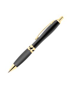 Crown Jewel Kugelschreiber - goldene Applikation
