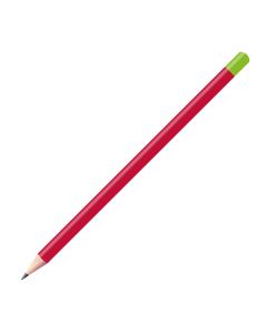 Staedtler Bleistift dunkelrot mit farbiger Tauchkappe rund