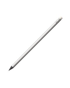 Faber-Castell Design Bleistift in silber mit Radiertip