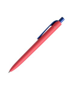 Prodir DS8 PNN Regeneration Pen Push Kugelschreiber rot mit farbigem Clip polished