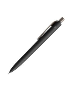 Prodir DS8 PNN Regeneration Pen Push Kugelschreiber schwarz mit farbigem Clip polished